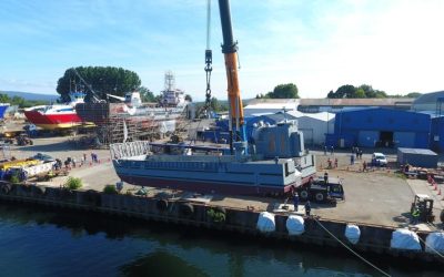 Hito Naval: TDCE presente con tecnología AZCUE y EMENASA en la nueva barcaza del buque multipropósito «Magallanes»