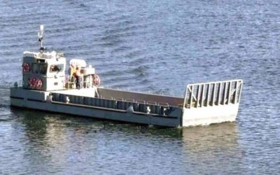 TDCE y sus representadas celebran avance de la barcaza del Proyecto Escotillón IV en sus pruebas de mar